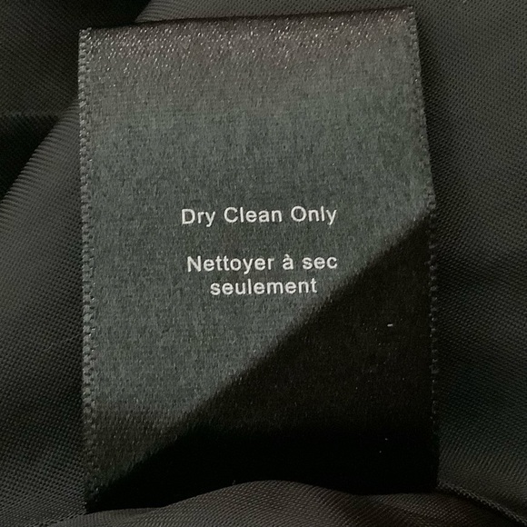 T. Babaton Women Size M Trench Coat Jacket Navy Blue Belted Button Front Cotton - Picture 9 of 10